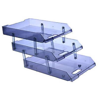 Kệ 3 Tầng Mica Xukiva (Màu Ngẫu Nhiên)